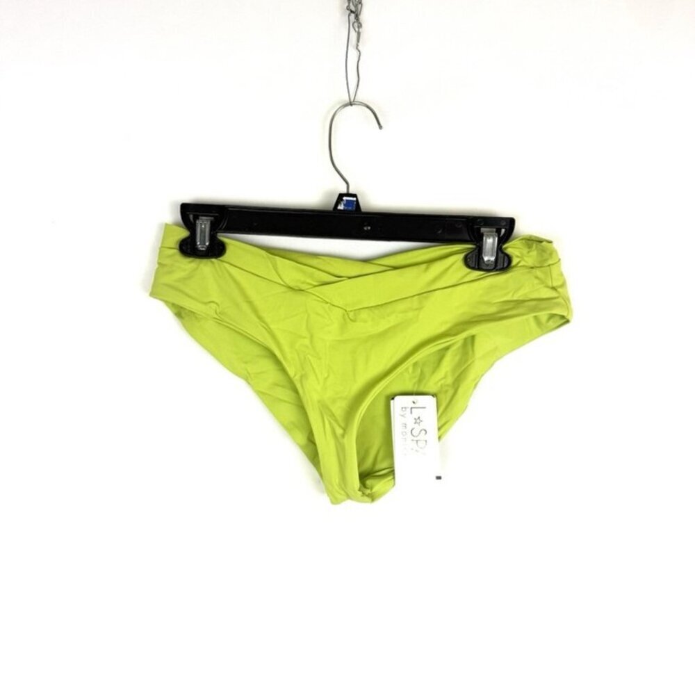 L Space Women’s Neon Green Bikini Bottom Size XL